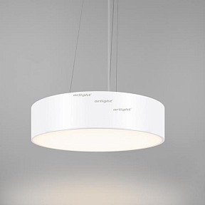 Накладной светильник Arlight SP-TOR-PILL-R600-50W Day4000 (WH, 120 deg) белый арт. 022130(1)