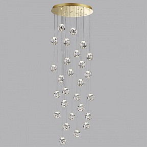 Подвесная люстра Odeon Light Jemstone желтый арт. 5085/120L