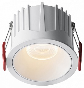 Встраиваемый светильник Maytoni Alfa LED белый арт. DL043-01-15W3K-RD-W-1