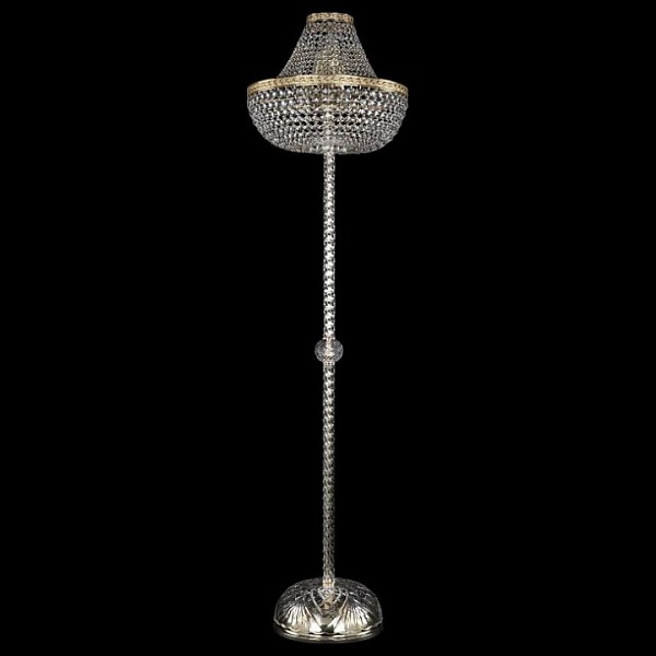 Торшер Bohemia Ivele Crystal 1928 золото арт. 19281T3/H/45IV-175 G