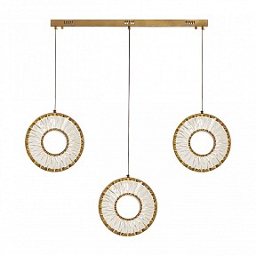 Подвесной светильник Arte Milano AM-9018 золото арт. 8118B.D260.3.LED G