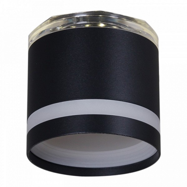 Накладной светильник Reluce  неокрашенный арт. 53001-9.5-001LD GX53+LED3W BK