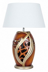 Настольная лампа декоративная Arte Lamp Ruby коричневый арт. A4064LT-1BR