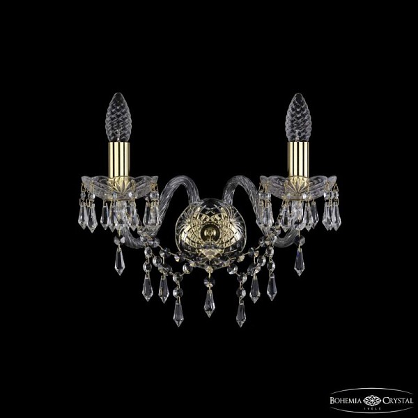 Бра Bohemia Ivele Crystal 1403 золото арт. 1403B/2/160 G