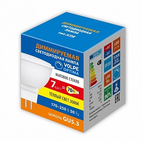 Лампа светодиодная Volpe OPTIMA DIM  арт. UL-00009235