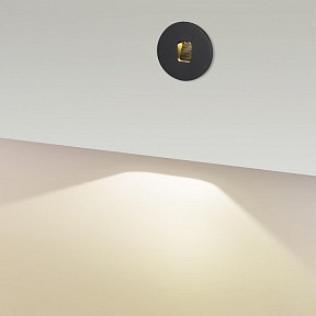 Встраиваемый светильник Odeon Light Vitty черный арт. 6651/1WL3