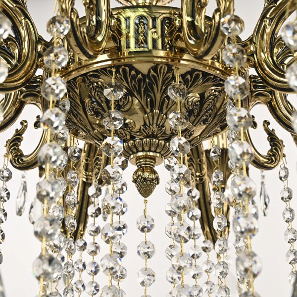 Подвесная люстра Bohemia Ivele Crystal AL7901 золото арт. AL79101/10/250 B GB