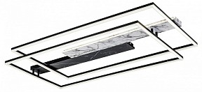 Накладной светильник Escada Slab черный арт. 10250/2LED