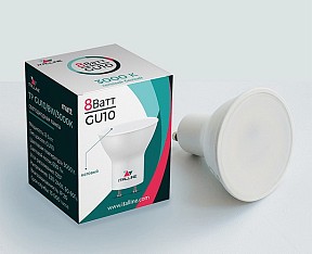 Лампа светодиодная Italline TP  арт. TP GU10/8W/3000K matt