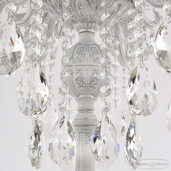 Торшер Bohemia Ivele Crystal AL7901 белый арт. AL79101T/8/175 B WMN