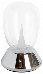 Настольная лампа декоративная Lightstar Uovo III хром арт. 807904
