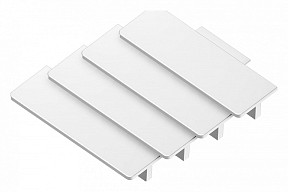 Заглушка Ambrella Light GP белый арт. GP8160