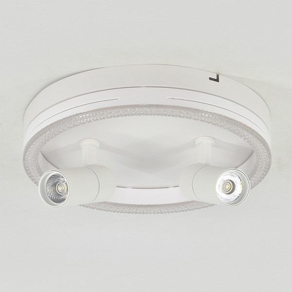 Светильник на штанге Escada 20044LED белый арт. 20044SMA/03LED WH