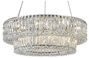 Подвесная люстра Newport 8450 хром арт. 8450+18/S chrome