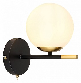 Бра Arte Lamp Alcor черный арт. A2224AP-1BK