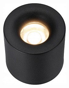 Накладной светильник iLedex Technical Metrica черный арт. 108-7W-D80-3000K-24DG-BK