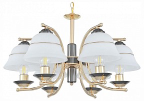 Подвесная люстра Arte Milano Florentia-1240 золото арт. 301240/6 Bk/Gd