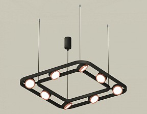 Подвесная люстра Ambrella Light XB черный арт. XB9182103