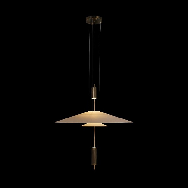 Подвесной светильник Loft it Skylar желтый арт. 10244/A Brass