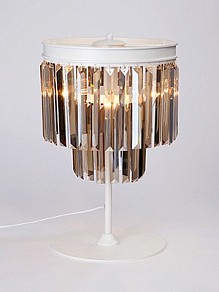 Настольная лампа декоративная Vitaluce V5154 белый арт. V5154-0/3L