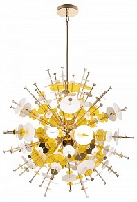 Люстра на штанге Loft it Avenir желтый арт. 10137/720 Gold