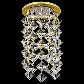 Встраиваемый светильник Dio D’Arte Osimo Gold золото арт. Osimo GU10.5.14.8.116 G