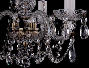 Подвесная люстра Bohemia Ivele Crystal 1402 яркие арт. 1402/3/141/Pa