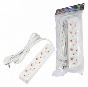 Сетевой фильтр Uniel Ultra белый арт. UL-00010008