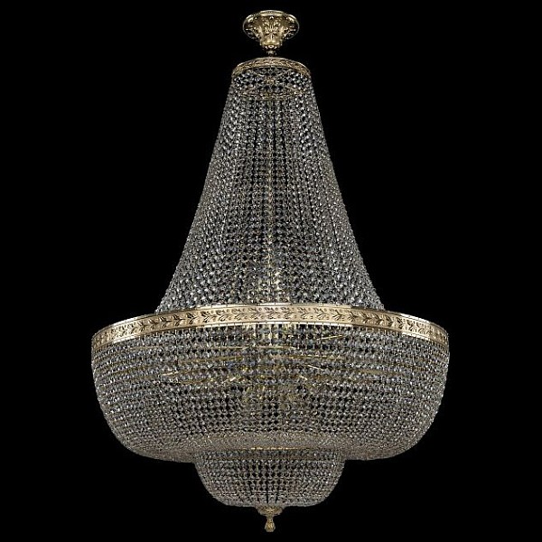 Светильник на штанге Bohemia Ivele Crystal 1909 золото арт. 19091/H2/80IV G