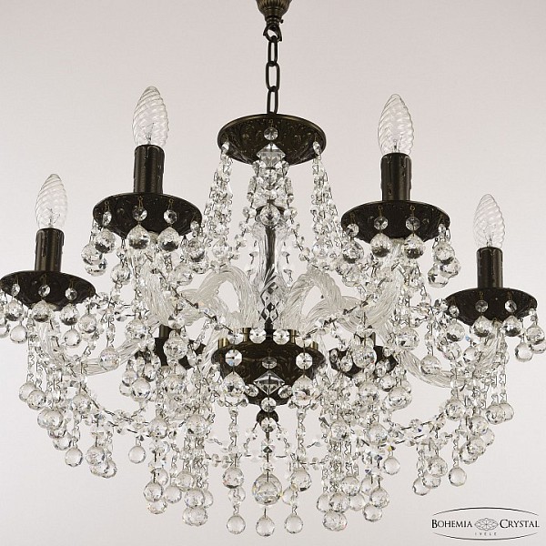 Подвесная люстра Bohemia Ivele Crystal AL1609 бронза арт. AL16309/6/195 PD