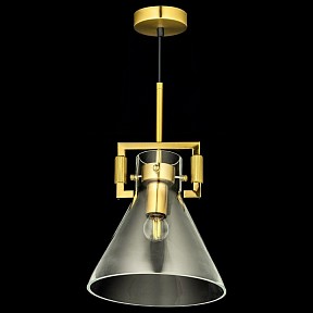 Подвесной светильник Arti Lampadari Daiano коричневый арт. Daiano E 1.P3 CL