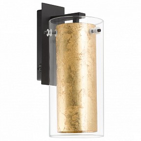 Бра Eglo Pinto Gold черный арт. 97839