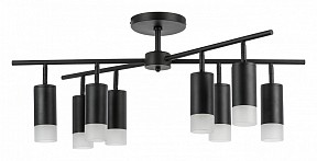 Люстра на штанге Lightstar Rullo черный арт. LR7283781