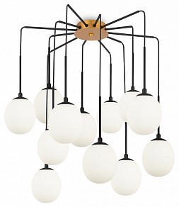 Потолочная люстра Maytoni Branch золото арт. MOD176PL-12G