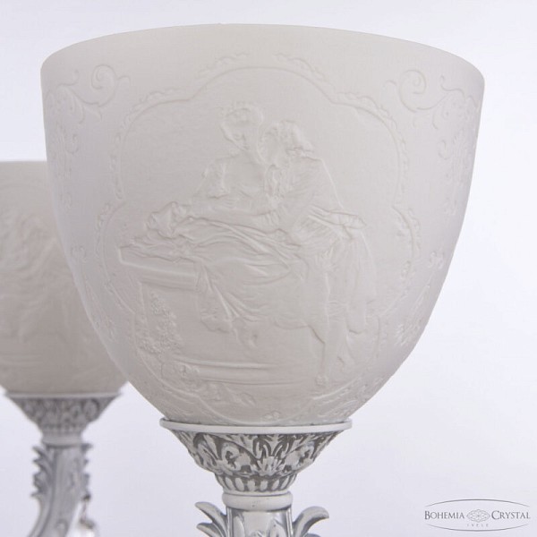 Подвесная люстра Bohemia Ivele Crystal AL7901 белый арт. AL79101/6/175 A WMN P1 U Pair