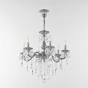 Подвесная люстра Bohemia Ivele Crystal AL77 никель арт. AL77101/6/175 B Ni