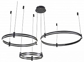 Подвесная люстра Zortes Duble-R черный арт. ZRS.27510.03
