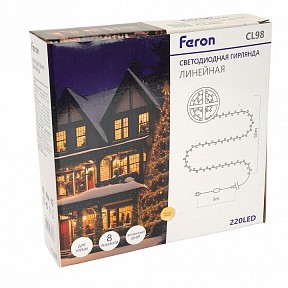 Гирлянда Feron CL98  арт. 51436