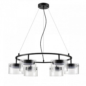Подвесная люстра Lumion Natalina черный арт. 8232/6