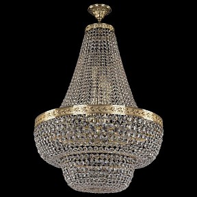 Светильник на штанге Bohemia Ivele Crystal 1910 золото арт. 19101/H2/60IV G