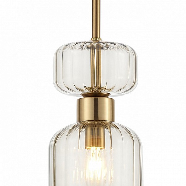 Подвесной светильник Escada Gloss желтый арт. 1141/1S Beige