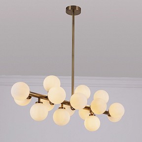 Люстра на штанге Arte Lamp Bolla-Piccolo бронза арт. A3988SP-16AB