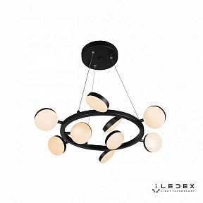 Подвесная люстра iLedex Totes черный арт. FS-016-D9 63W BK