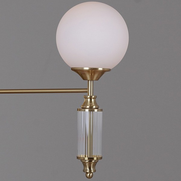 Подвесная люстра ILLUMICO IL5196 золото арт. IL5196-6PLS-24 HIGHBALL