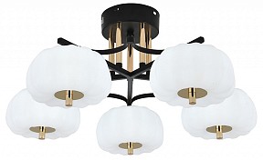 Люстра на штанге Escada Halma золото арт. 10301/5LED