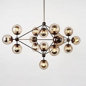 Люстра на штанге O-LUCE Modo черный арт. 18439021