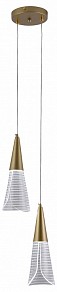 Подвесной светильник Natali Kovaltseva Triangle желтый арт. LED LAMPS 81117/2C