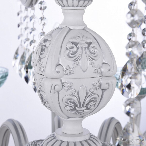 Подвесная люстра Bohemia Ivele Crystal AL7801 белый арт. AL78101/16+8+8/300/3d A WMN P Birusa/M-1G