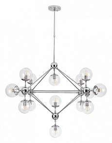 Люстра на штанге Arte Lamp Bolla серый арт. A1664SP-15CC