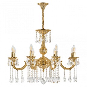 Подвесная люстра Bohemia Ivele Crystal AL7801 золото арт. AL78101/8/250 A G